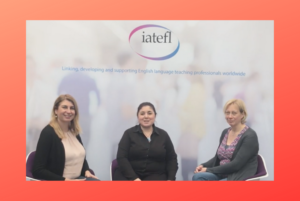 Read more about the article Anastasia Metallinou and Anne Margaret Smith, on inclusion, the TG Colloquium on SpLDs and more, at IATEFL Liverpool.