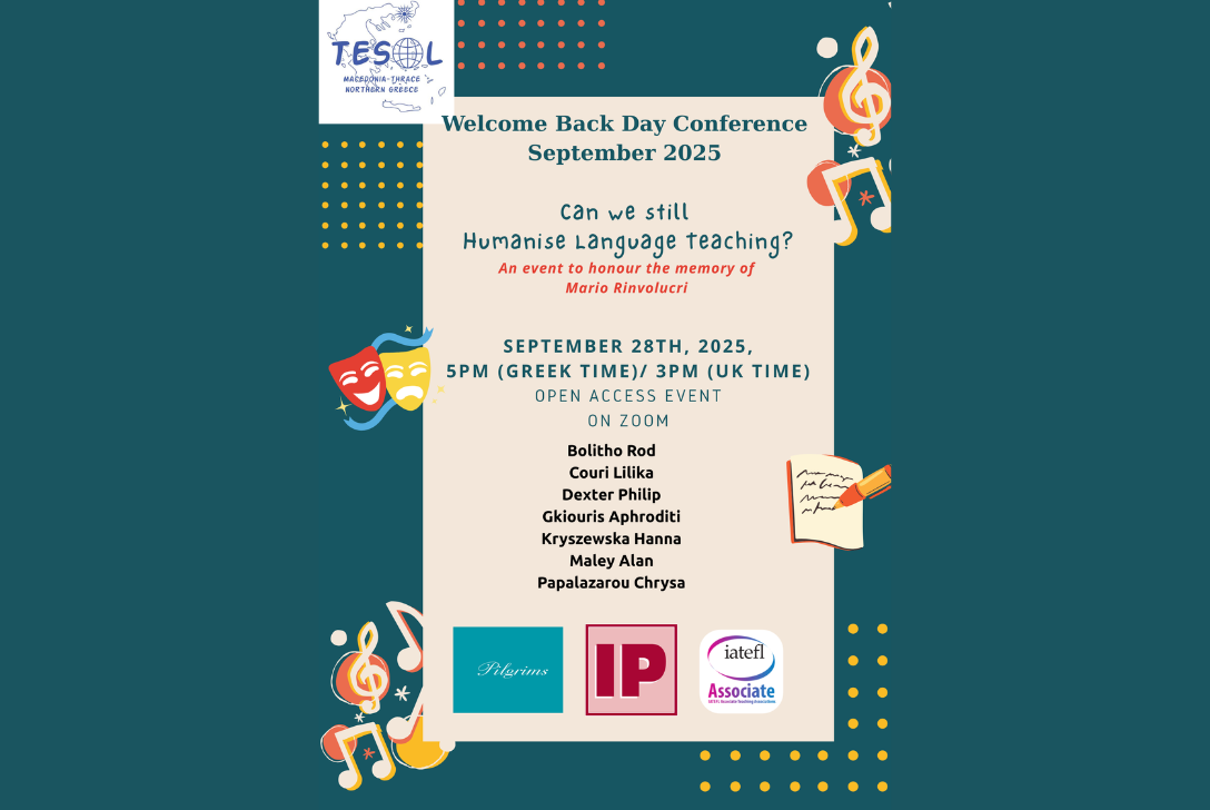 Read more about the article TESOL Macedonia-Thrace Welcome Back Conference!